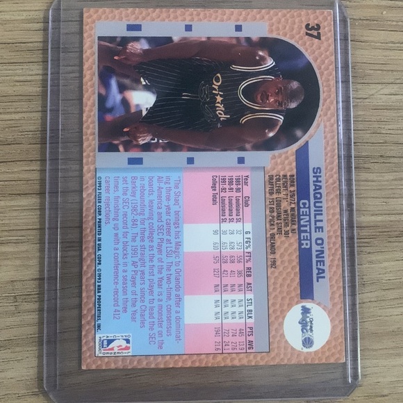 Shaquille O’Neal rookie card! - Picture 2 of 3